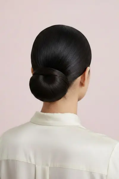 The Sleek Low Bun