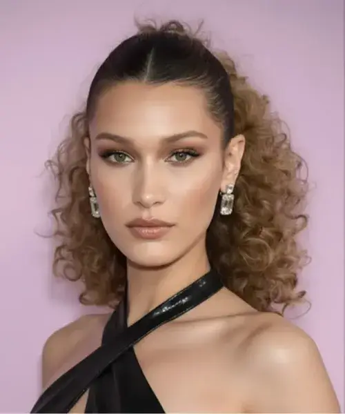 A Slicked-Back Ponytail