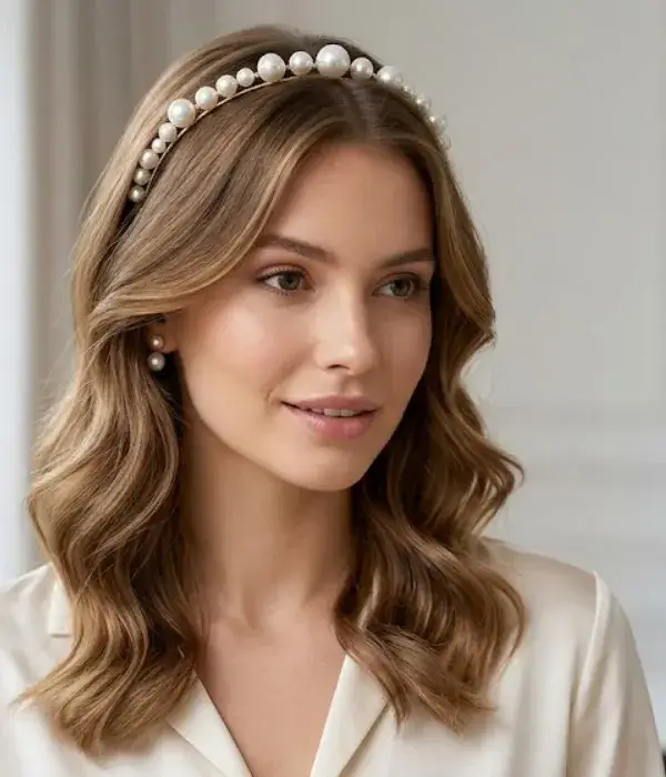 Add a Pearl Headband