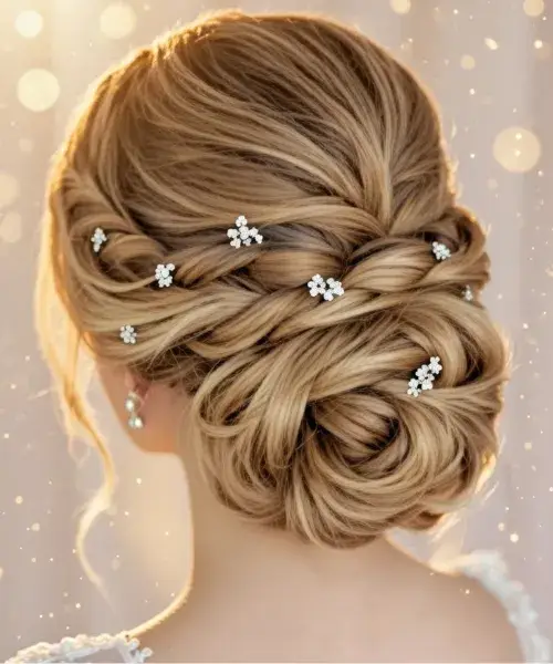 Braided Hair Updo