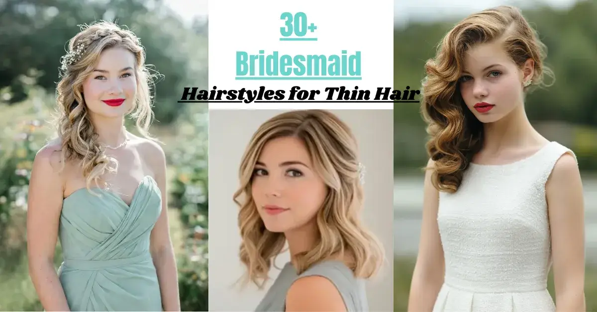 Bridesmaid Hairstyles for Thin Hair