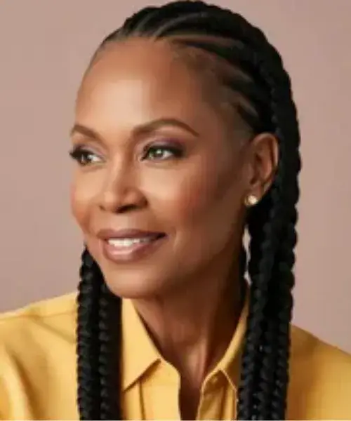 Cornrows with Long Braids