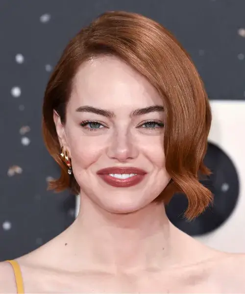 Emma Stone's Swoopy Bob