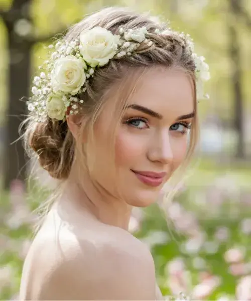 Floral Braid Crown
