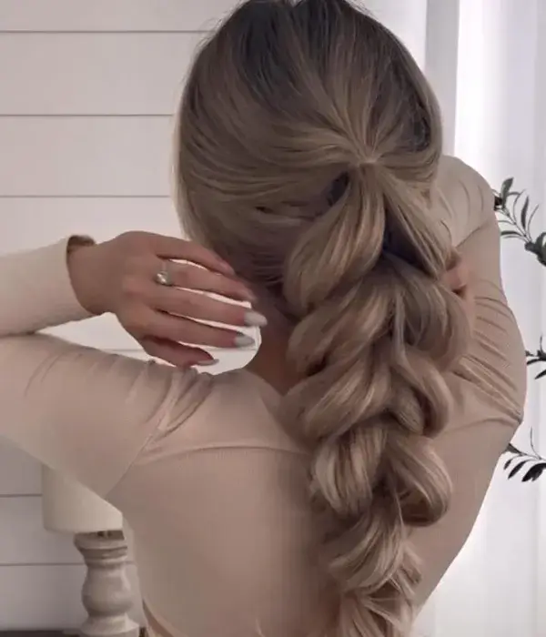 French Pull-Through Braid