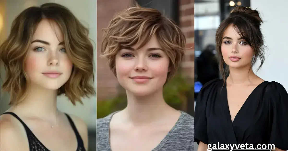 Hairstyle for Round Face Shape