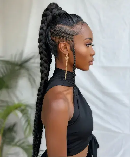 High Ponytail Braid