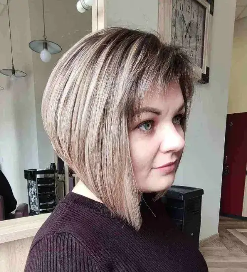 Inverted Bob with Bangs