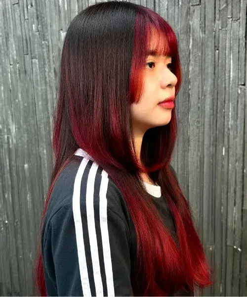 Jellyfish Cut With Soft Bangs