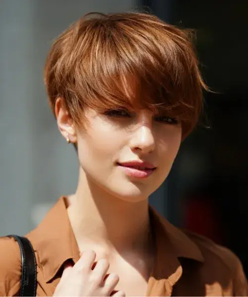 Side-Swept Bangs