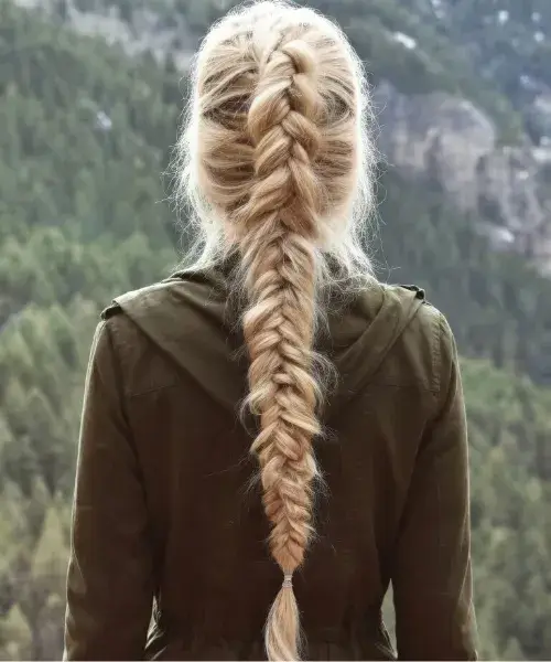 Single Fishtail Braid
