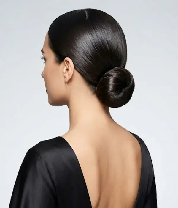 Sleek and Smooth Bun