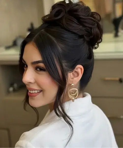 Textured Topknot