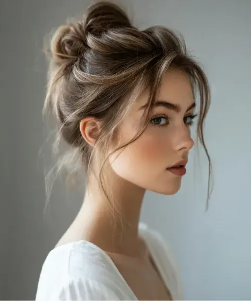 The Classic Messy Bun