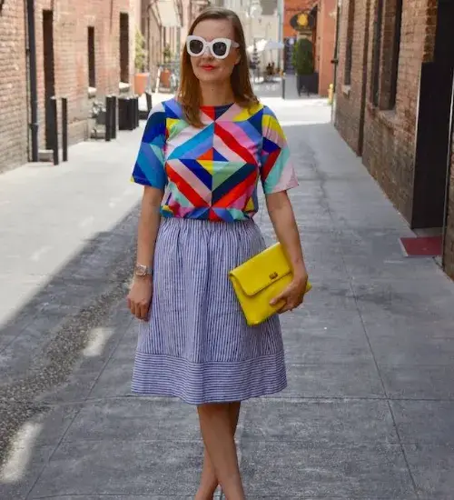 Bold Color Pop That Keeps It Relaxed Yet Fun