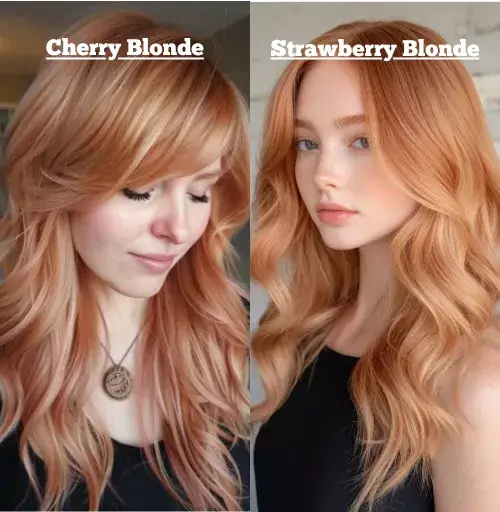 Cherry Blonde vs Strawberry Blonde: What’s the Difference?