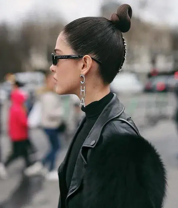 Coily Topknot