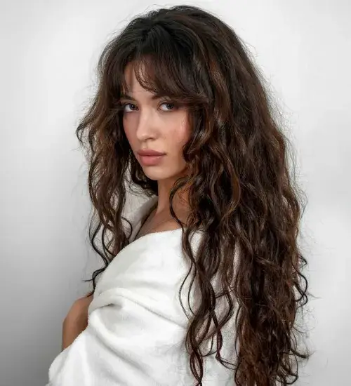 Long Curly Hair