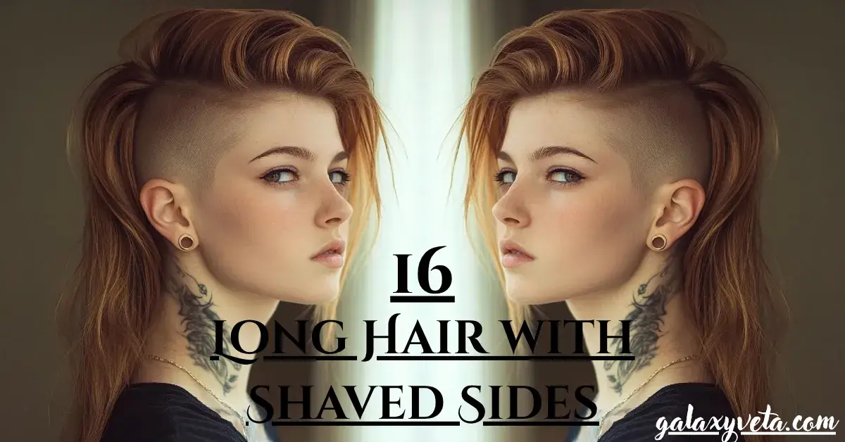 Long Hair with Shaved Sides