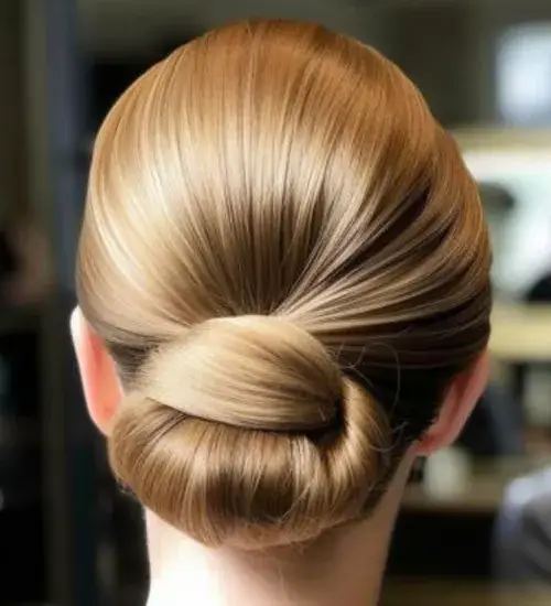 Low Chignon Bun