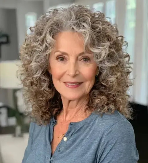 Natural Curly Short Cut