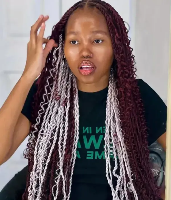 Peek-a-boo Braids