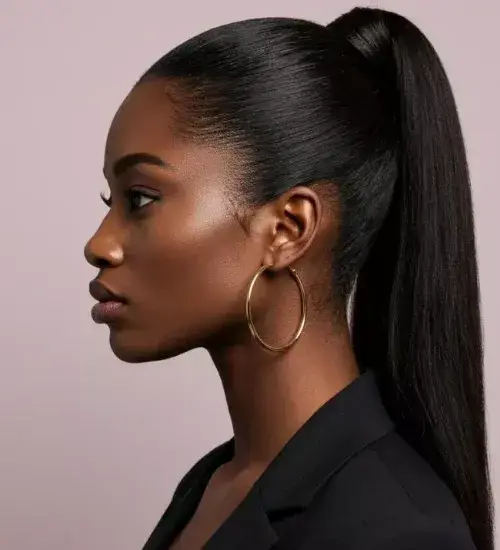 Sleek High Ponytail