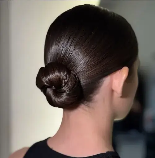 Sleek Low Bun