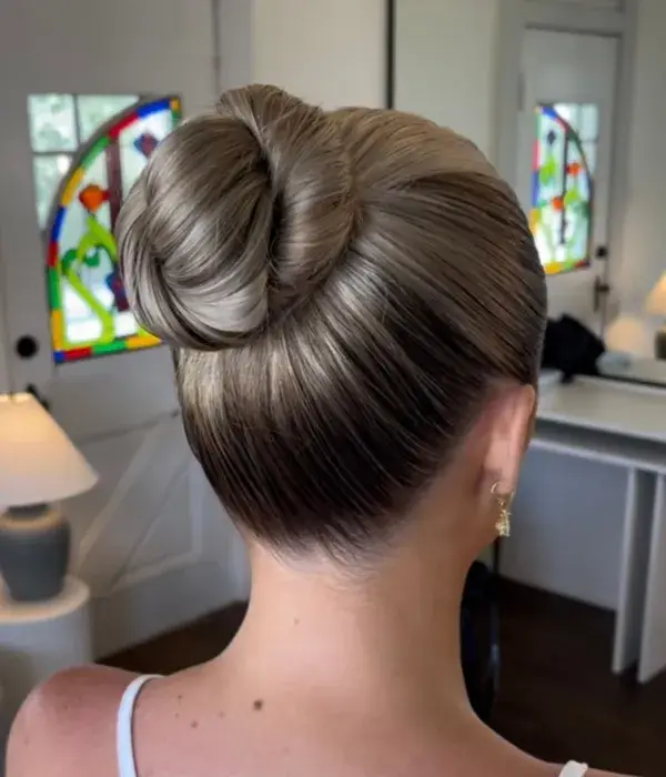 Slick Back Bun