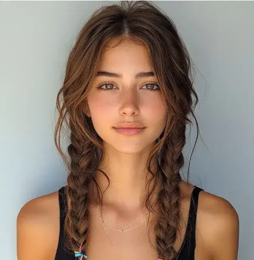 Two Loose Braids