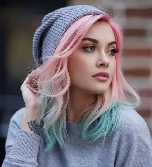 Two-Toned Hair