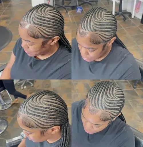 U-Part Cornrows
