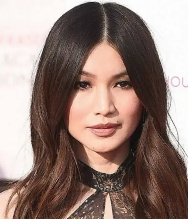Uneven Hair Parting Style