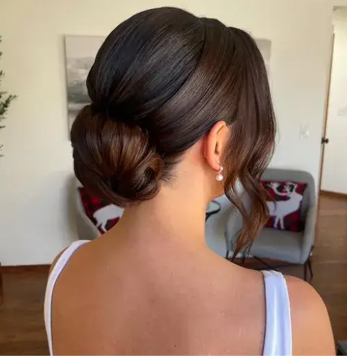 Classic Wet Look Tutorial Smooth Sleek Low Bun