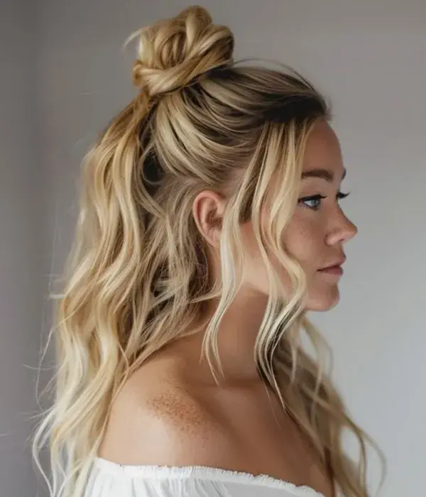 Half-Up Topknot