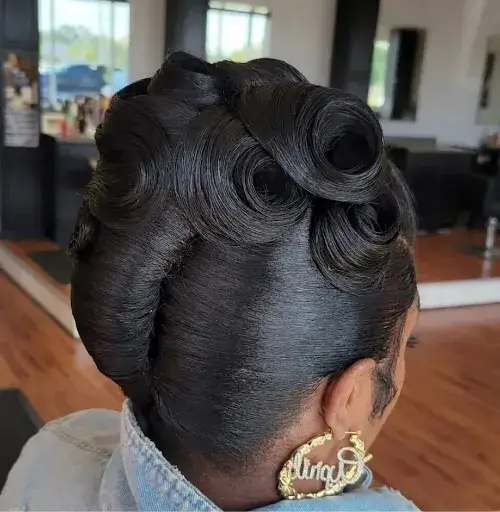 Ringlet French Roll