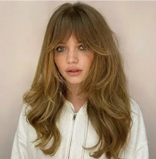 Soft Curtain Bangs