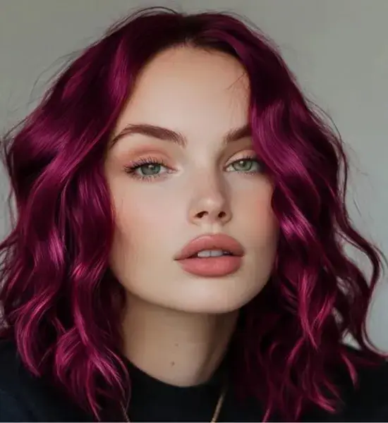 Velvet Magenta Balayage