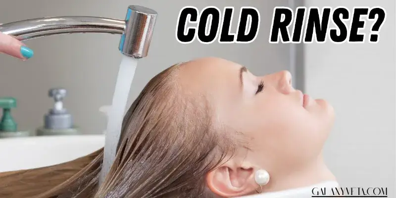 Always Rinse with Cool or Cold Water