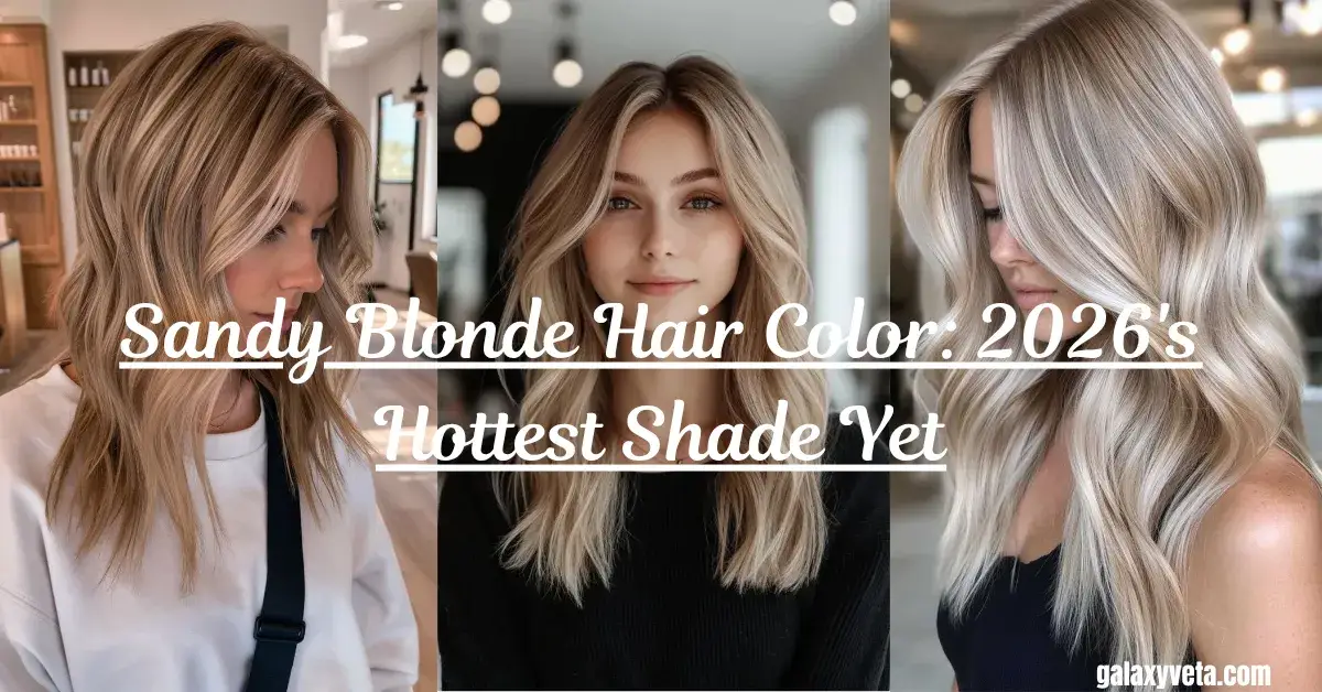 Sandy Blonde Hair Color