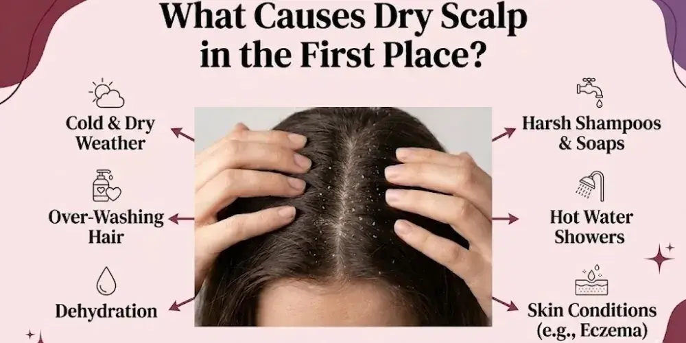 What Causes Dry Scalp in the First Place?